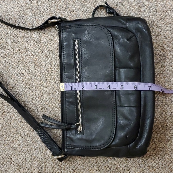 Great American Leather Works 100% Black Leather Purse NWOT - Picture 6 of 8